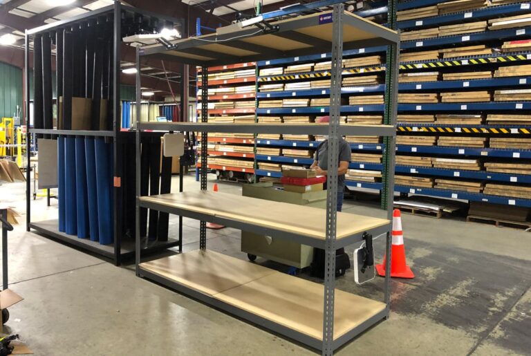 RFID technology is used at Bison Bag for automated inventory management.