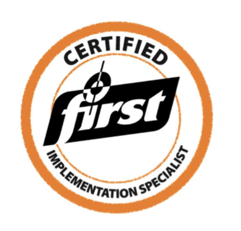 FIRST Certification logo representing the Flexographic Image Reproduction Specifications & Tolerances training program.