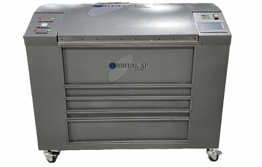 The Orbital XP, a perfect solution for upgrading flexo plate making systems.