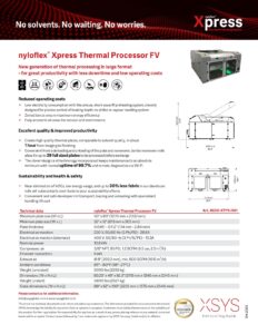 nyloflex Xpress Thermal-Processor
