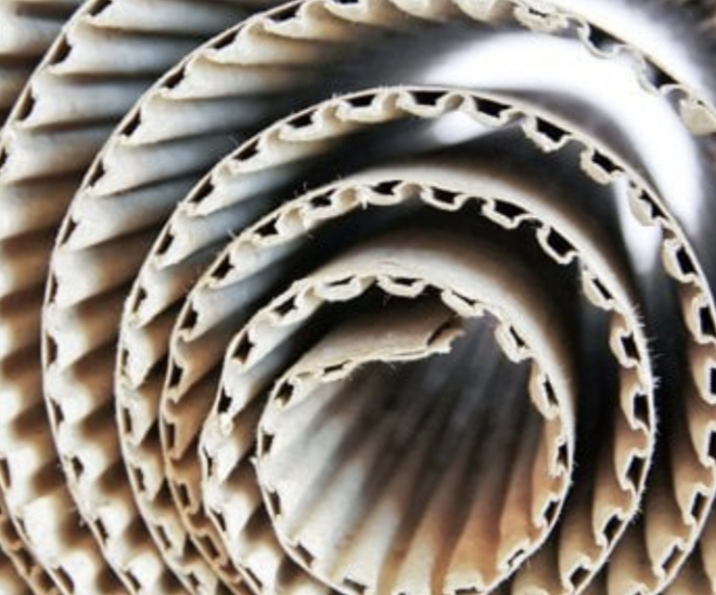 Corrugated packaging designed for strength and durability.
